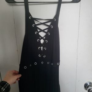 Killstar Tristiana Halter Maxi Dress NWT size XS